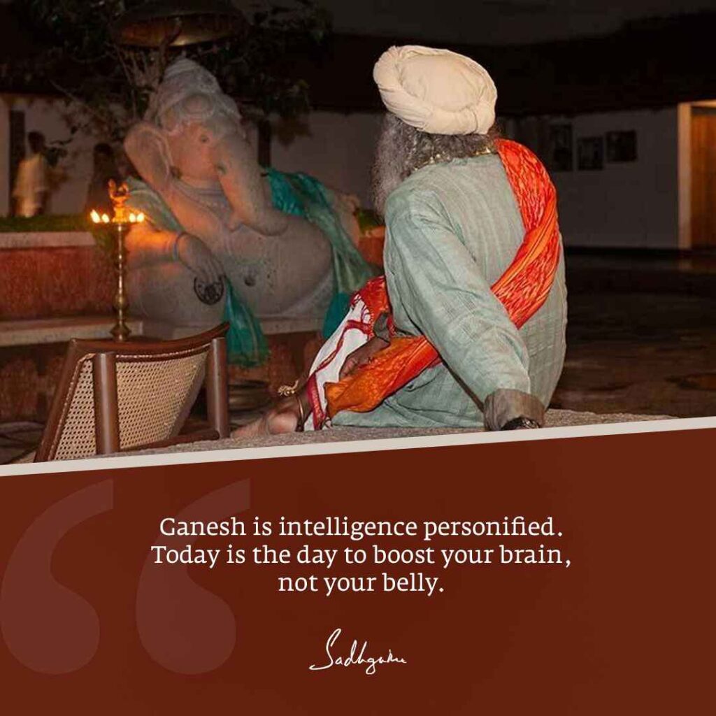Sadhguru Quote on Ganesh Chaturthi