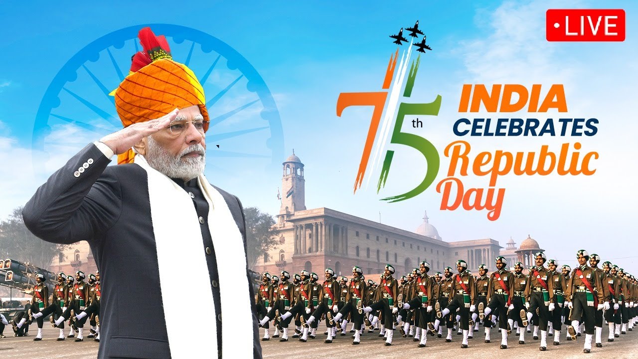 75th Republic Day Parade Live From Kartavya Path 